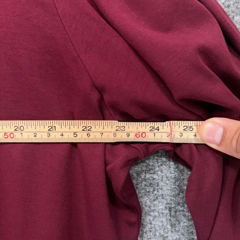 Polo Ralph Lauren Polo Shirt Mens XXL Burgundy Long Sleeve Classic Fit Cotton